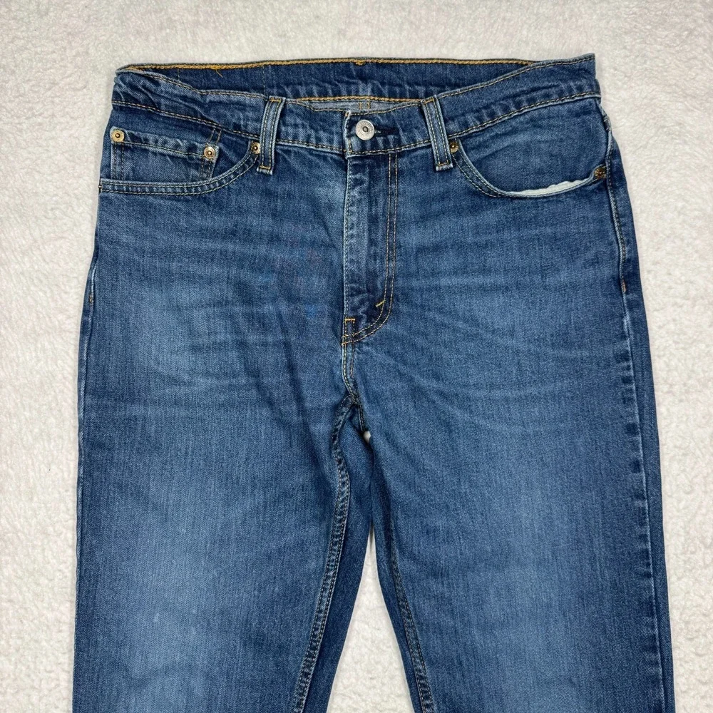 Levi's 511‎ Slim Fit Leg Jeans Blue Denim Pants Men's Size 33x32 (Fit 32x29.5)